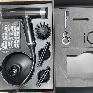 BLACK GAMA iQ2 Perfetto Professional Hair Dryer with Accessories